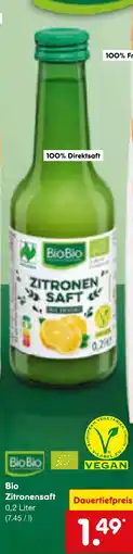 Netto Marken-Discount Biobio zitronensaft Angebot