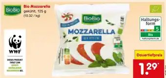 Netto Marken-Discount Biobio bio mozzarella Angebot