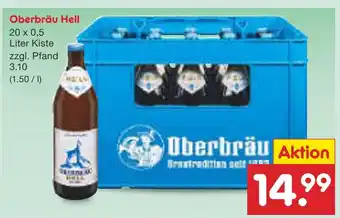 Netto Marken-Discount Oberbräu oberbräu hell Angebot