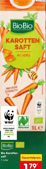Netto Marken-Discount Bio karottensaft Angebot