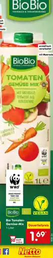 Netto Marken-Discount Biobio bio tomaten-gemüse-mix Angebot
