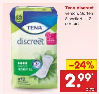Netto Marken-Discount Tena tena discreet Angebot