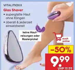 Netto Marken-Discount Vitalmaxx glas shaver Angebot