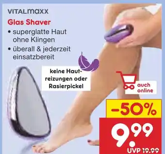 Netto Marken-Discount Vitalmaxx glas shaver Angebot
