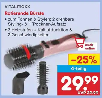 Netto Marken-Discount Vitalmaxx rotierende bürste Angebot