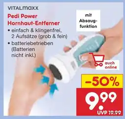 Netto Marken-Discount Vitalmaxx pedi power hornhaut-entferner Angebot