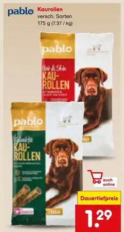 Netto Marken-Discount Pablo kaurollen Angebot