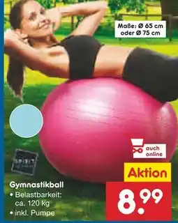 Netto Marken-Discount Gymnastikball Angebot
