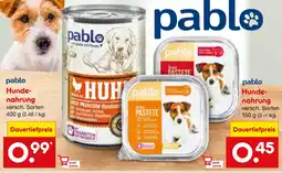 Netto Marken-Discount Pablo hundenahrung Angebot
