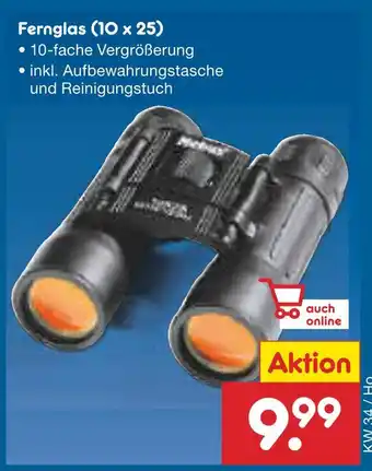 Netto Marken-Discount Fernglas (10 x 25) Angebot