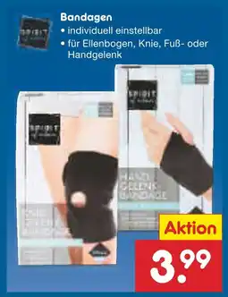 Netto Marken-Discount Bandage Angebot