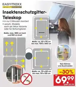 Netto Marken-Discount Easymaxx insektenschutzgitter-teleskop Angebot