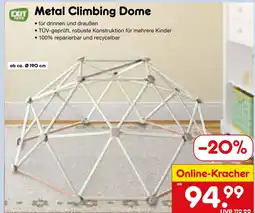 Netto Marken-Discount Exit metal climbing dome Angebot