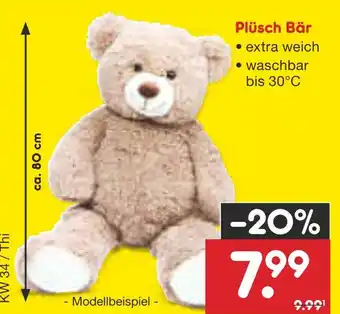 Netto Marken-Discount Plüsch bär Angebot