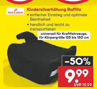 Netto Marken-Discount Walser kindersitzerhöhung raffito Angebot
