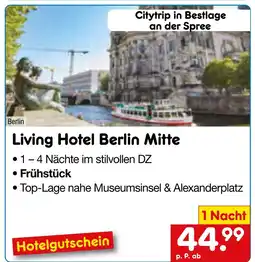 Netto Marken-Discount Netto reisen living hotel berlin mitte Angebot