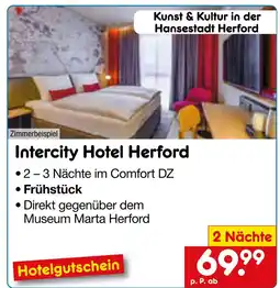 Netto Marken-Discount Netto-reisen intercity hotel herford Angebot