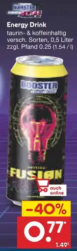 Netto Marken-Discount Booster energy drink Angebot