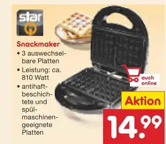 Netto Marken-Discount Star snackmaker Angebot