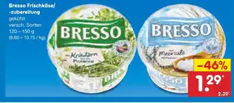 Netto Marken-Discount Bresso frischkäse/-zubereitung Angebot