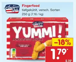 Netto Marken-Discount American style fingerfood Angebot