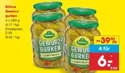 Netto Marken-Discount Kühne gewürzgurken Angebot