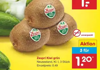 Netto Marken-Discount Zespri kiwi grün Angebot