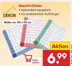 Netto Marken-Discount Dekor geschirrtücher Angebot