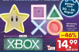 Netto Marken-Discount Led gaming wandlicht stern Angebot