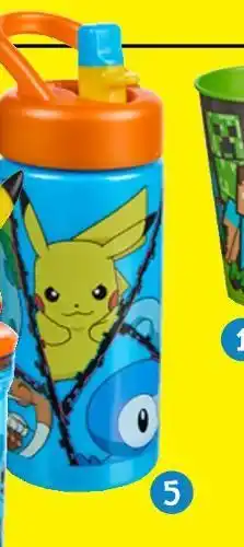 TEDi Trinkflasche paw patrol, pokemon oder minecraf Angebot