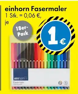 TEDi Einhorn fasermaler Angebot