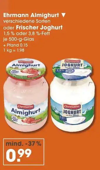 V Markt Ehrmann almighurt Angebot