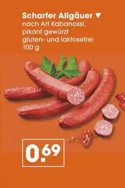 V Markt Scharfer allgäuer Angebot