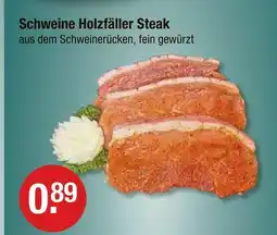 V Markt Schweine holzfäller steak Angebot