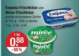 V Markt Exquisa frischkäse Angebot