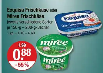V Markt Exquisa frischkäse Angebot