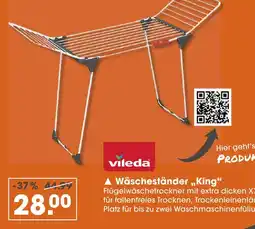 V Markt Vileda wäscheständer king Angebot