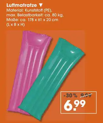 V Markt Luftmatratze Angebot