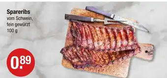 V Markt Spareribs Angebot