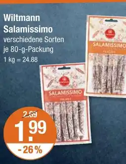 V Markt Wiltmann salamissimo Angebot