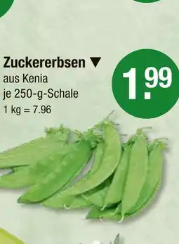 V Markt Zuckererbsen Angebot