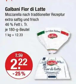 V Markt Galbani fior di latte Angebot