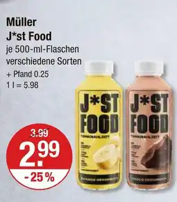 V Markt Müller jst food zitrone Angebot