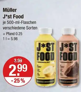 V Markt Müller jst food zitrone Angebot