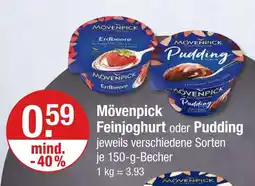 V Markt Mövenpick feinjoghurt erdbeere Angebot