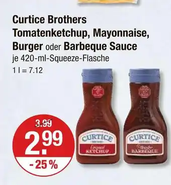 V Markt Curtice brothers tomatenketchup Angebot