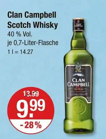 V Markt Clan campbell scotch whisky Angebot