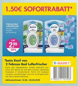 V Markt Febreze febreze bad lufterfrischer Angebot