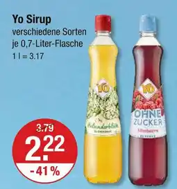 V Markt Yo sirup holunderblüte Angebot