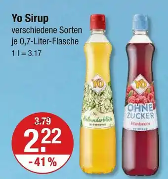 V Markt Yo sirup holunderblüte Angebot